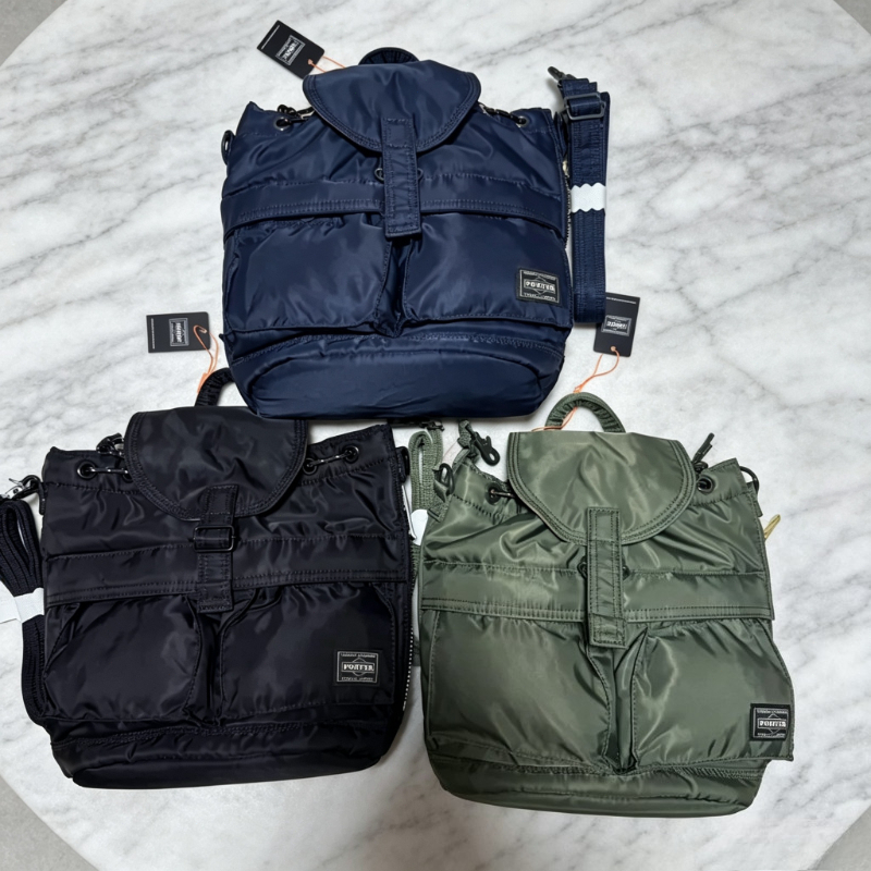 Canvas Backpack Casual - Porter Nylon Small Backpack Lightweight Waterproof