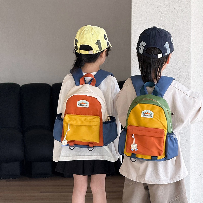 New Color Blocked Children's B - đánh giá và giá Canvas Backpack Casual